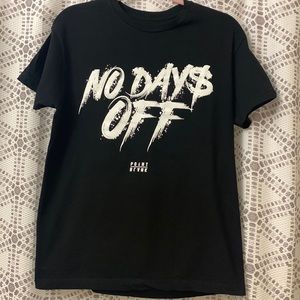 No Days Off Chenille T-Shirt‎